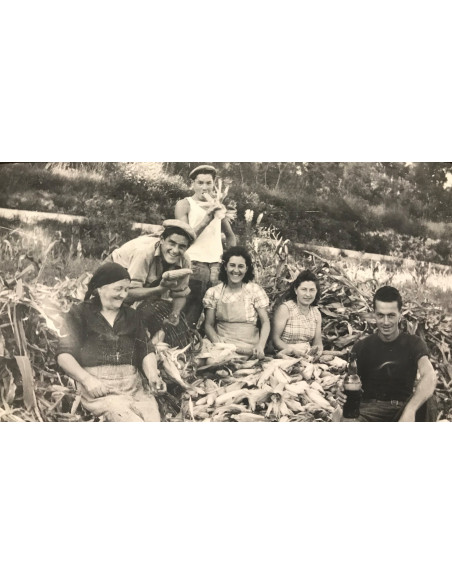 Almérina Manelli et sa famille aux Caillols. Marseille l'Italienne